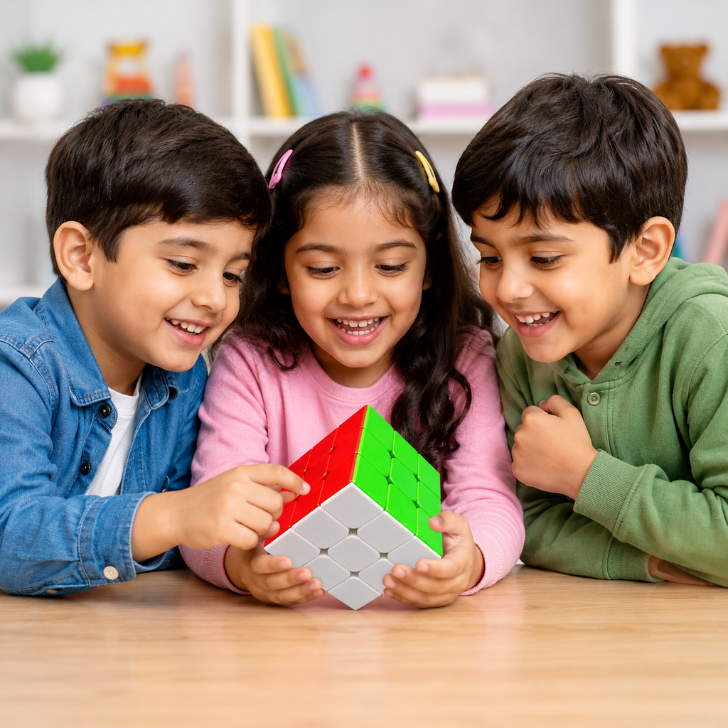 3x3 Speed Magic Cube Puzzle Toy for Kids & Adults