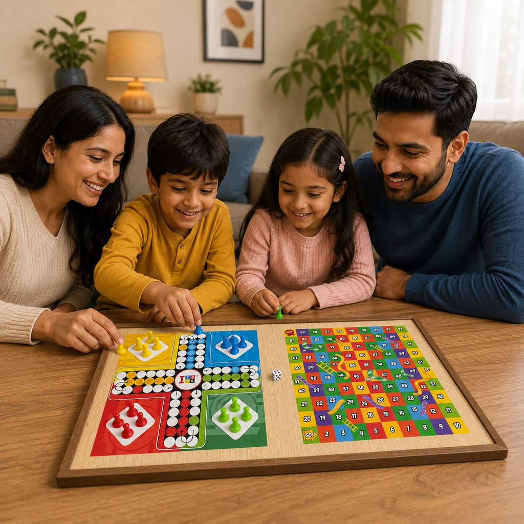 Fastest Finger First Game – 3-in-1 Family Board Game Set