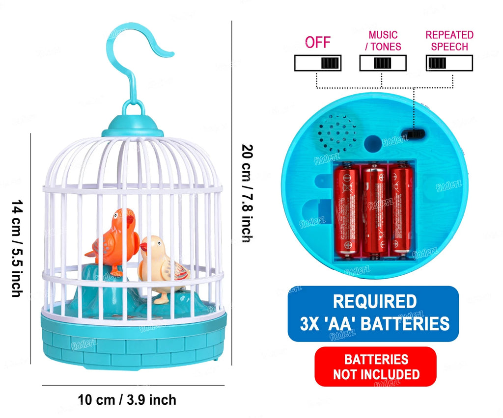 Talking Bird Toy for Kids – Interactive Voice Repeating & Fun Singing Bird